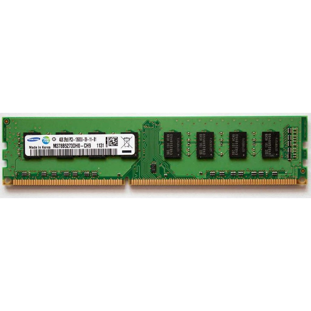 ✔️ Ram Samsung Kingston Hynix DDR3 4GB Bus 1333MHz PC3-10600 1.5V Dùng Cho Máy Tính Để Bàn PC - Bảo Hành 3 Năm 1 Đổi 1