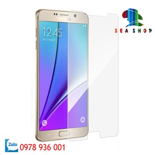 [SEASHOP] Bộ 2 kính cường lực Galaxy Note 5 - N920 - Trong suốt - cảm ứng mượt mà