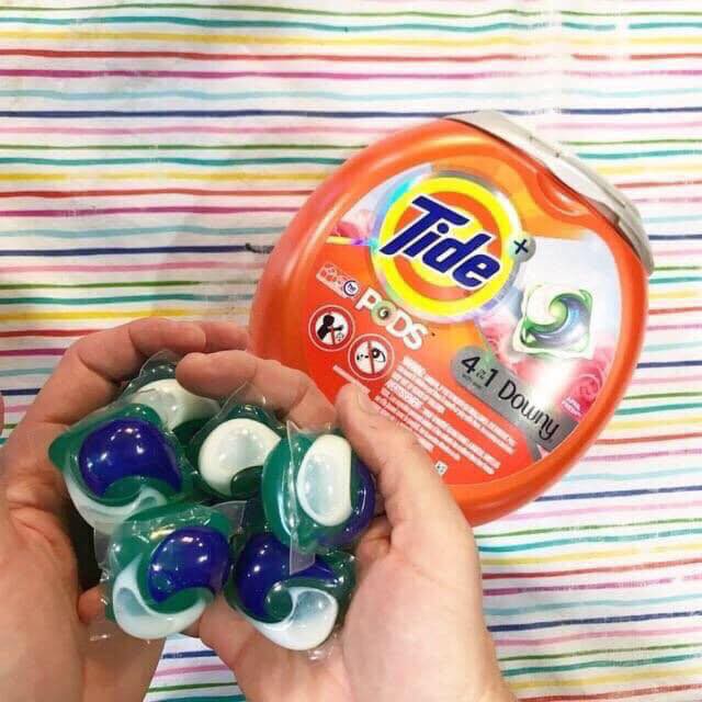 VIÊN GIẶT TIDE PODS DOWNY 4IN1 104 VIÊN 2.85KG CHÍNH HÃNG - 5027