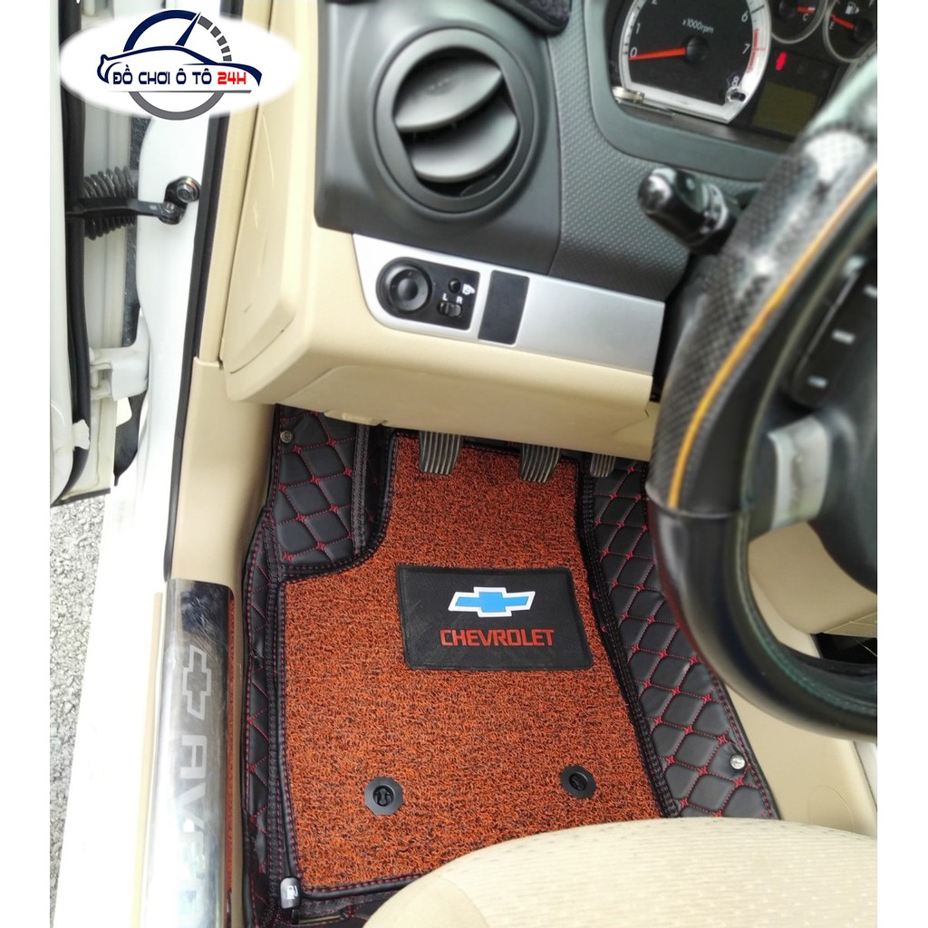 Thảm lót sàn ô tô 5D,6D Chevrolet Aveo bảo vệ sàn xe, không mùi, không thấm nước