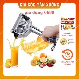 Máy vắt cam chanh{FREE SHIP}ép nước rau củ cầm tay tại nhà bằng nhôm siêu bền chống gỉ sét - Dụng cụ ép hoa quả trái cây