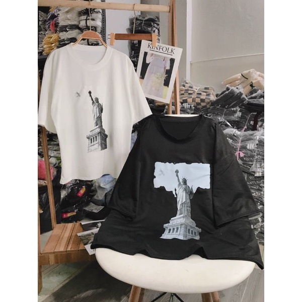 [RẺ VÔ ĐỐI]Áo Phông Tay Lỡ Unisex In Hình Tượng Nữ Thần 5D Siêu Nét, Áo Phông Form Rộng Nam Nữ (Kèm 2 Ảnh Thật Đầu Tiên)