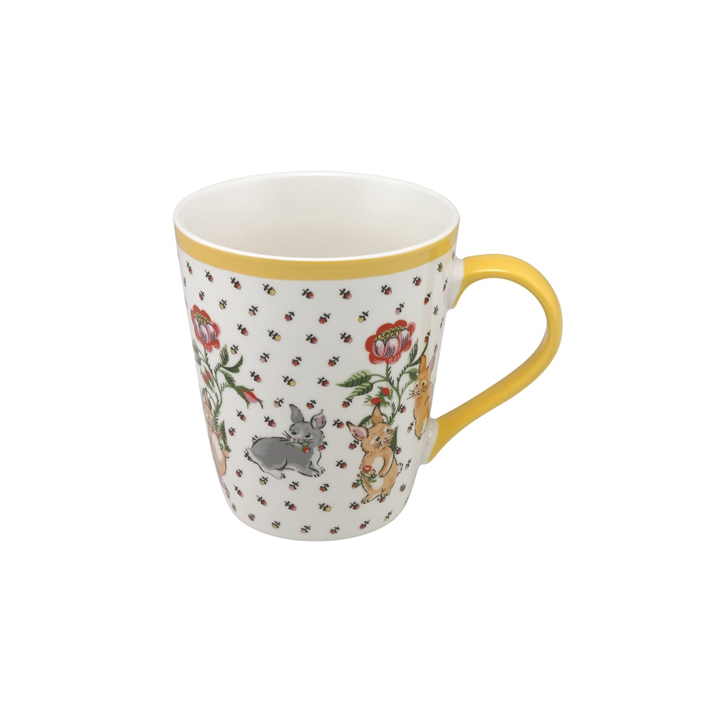 Cath Kidston - Ly/Stanley Mug - Easter Bunnies - Cream -1044034