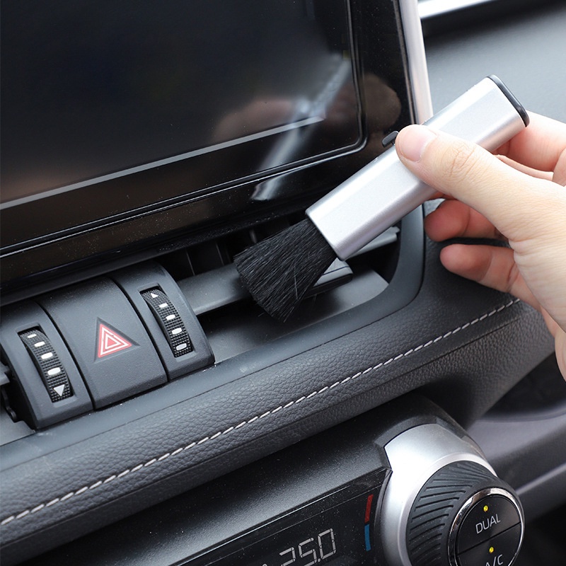 Chổi Lông Mềm Quét Bụi Làm Sạch Máy Điều Hòa Xe Hơi Có Thể Thu Gọn