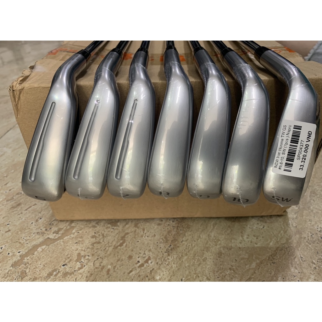 NEW Bộ gậy sắt Honma - Iron golf set Honma Tour world  TW GS    CHÍNH HÃNG 100%