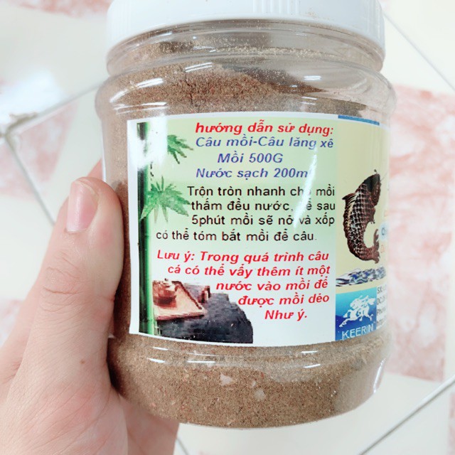 mồi câu tổng hợp bắt trắm + chép + chôi + rô phi 500g đa công dụng mồi siêu nhậy y hình giá rẻ giảm giá sele y hình