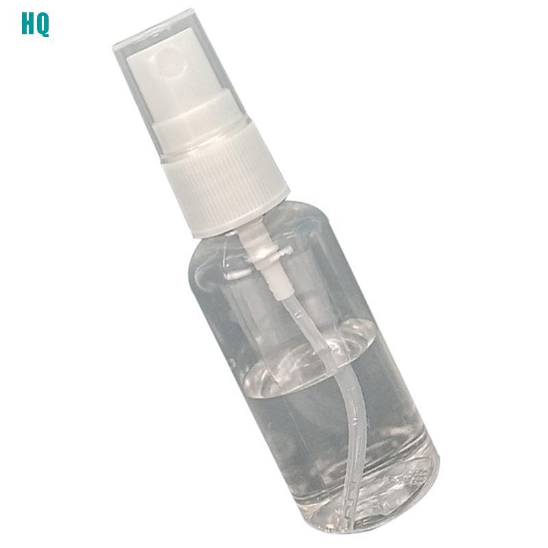 (hàng Mới Về) Chai Xịt Rỗng Bằng Nhựa Trong Suốt Dung Tích 30 / 50 / 100ml Dùng Chiết Nước Hoa Khi Đi Du Lịch