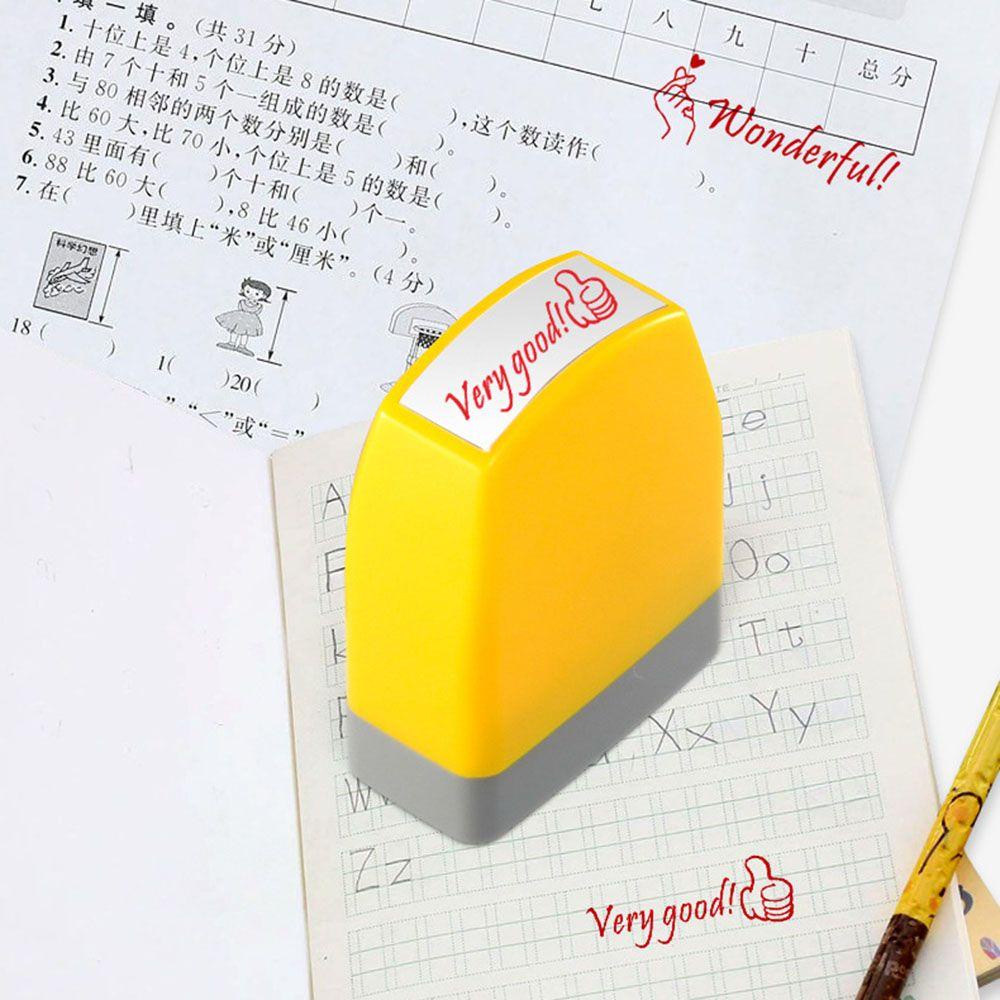 DORAW Con Dấu In Chữ Tiếng Anh Họa Tiết Hoạt Hình Dễ Thương Cho Bé