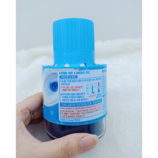 Chai Thả Bồn Cầu Khử Mùi Hàn Quốc 180gr, sử dụng được 2500 lần xả.