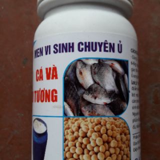 Bộ đôi men vi sinh ủ cá, đậu tương lên men