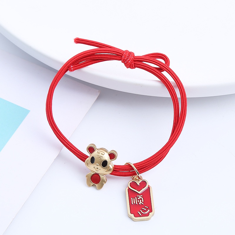 Dây Buộc Tóc Cao Su Co Giãn Đính Nơ Cỡ Nhỏ Thời Trang 2022