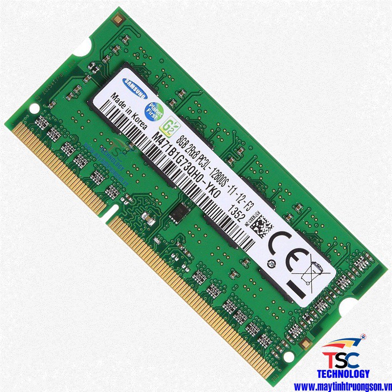 Ram3 Laptop DDR3 8GB PC3L - 12800s Buss 1600Mhz | Hãng Samsung/ Hynix/ Kingston