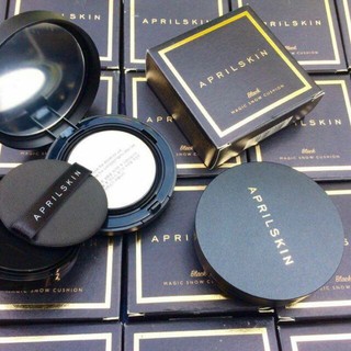 Phấn nước april skin đen viền vàng