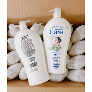 sữa tắm mịn da dê care 1200ml