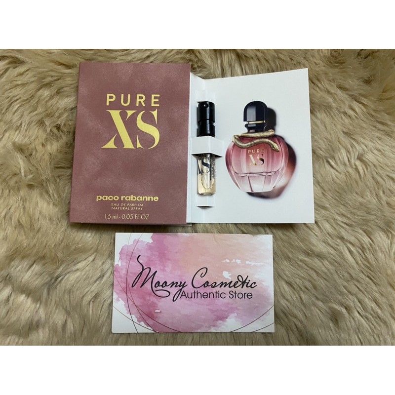 Vial mẫu thử nước hoa nam nữ hot hít nhất nhà Paco rabanne pure xs / Jean Peaul Gaultier Sandal Le Male