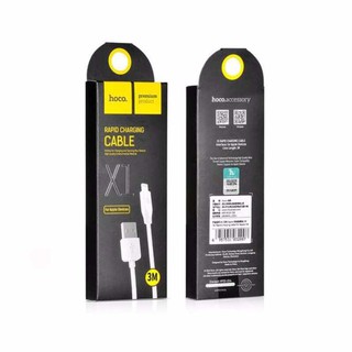 Cáp sạc nhanh hoco x1 cho iphone/ipad 1M - 2M - 3M