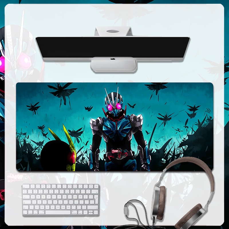 Miếng Lót Chuột Cỡ Lớn In Hình Kamen Rider Kamen Superman Shiwang Chơi Game