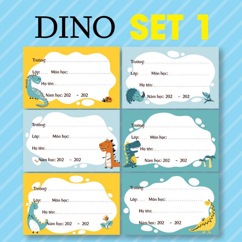 SET 18 NHÃN VỞ THEO CHỦ ĐỀ ( tự ghi thông tin)