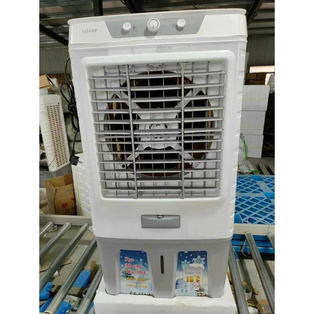 Quạt điều hoà hơi nước dung tích 45 lít tặng 2 đá khô và bánh xe