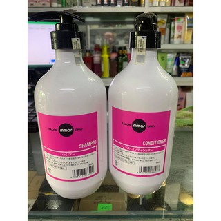 Cặp dầu gội xả chống rụng mềm mượt MMAR 800ml x2