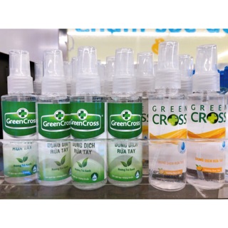 Xịt Tay Diệt Khuẩn Green Cross