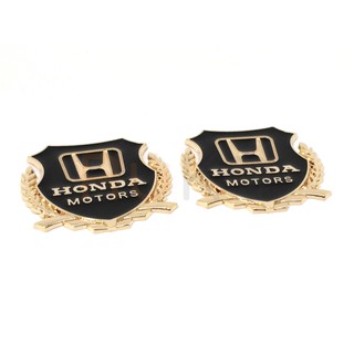 🚗 Tem dán, Miếng dán huy hiệu in logo thương hiệu Honda (1 chiếc)