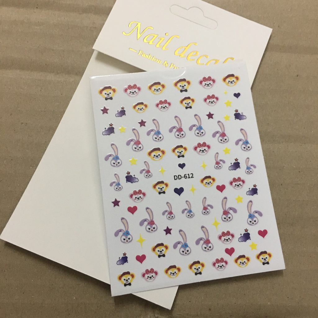 Sticker dán móng tay, nail
