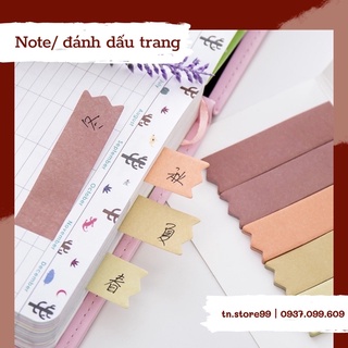 Set 100 giấy note/ đánh dấu trang ghi nhớ