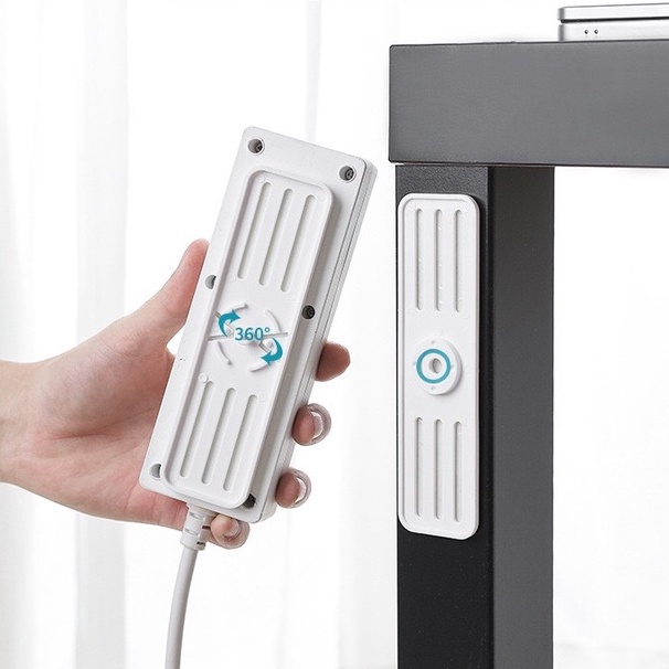 Giá Treo Ổ Cắm Remote Dán Tường Đăng xoay 360 độ