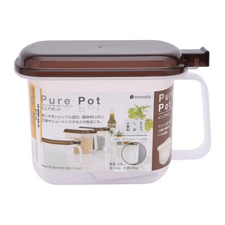 Hộp đựng gia vị Inomata 720ml kèm thìa đong hàng Nhật - Larva Store