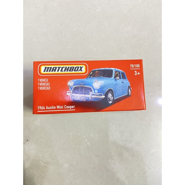 Xe Mô Hình Matchbox Mini Cooper ( Kết hơp vs Mr.Bean)