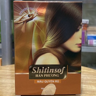 GÓI NHUỘM TÓC SHITINSOF HÁN PHƯƠNG NÂU hạt dẻ