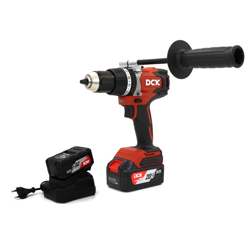 Máy khoan pin 20V DCK KDJZ03-13, máy khoan 3 chức năng, động cơ không chổi than bền bỉ.