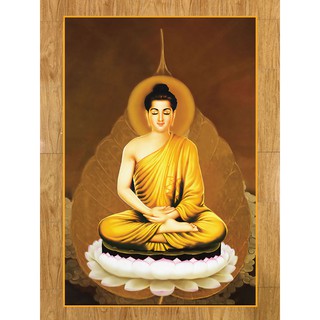 [NHIỀU MẪU] Tranh Phật Thích Ca (Phật Giáo) dán tường khổ lớn 60x90cm bằng decal ôtô 3 lớp cao cấp, bền đẹp