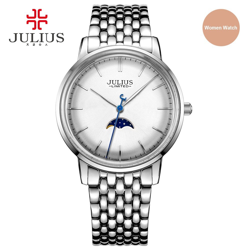 Đồng hồ nam Julius Jal041 dây Inox | Julius Official