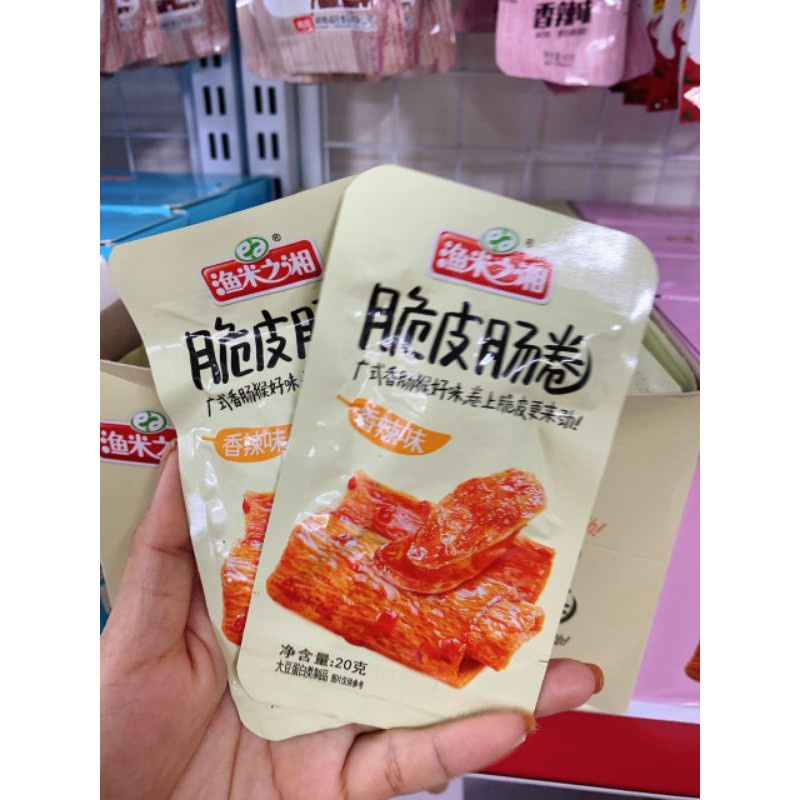 Thịt cuộn sườn sụn - xúc xích thơm ngon hấp dẫn