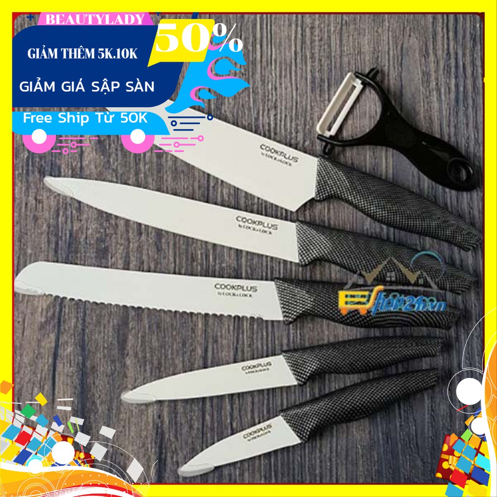 Bộ dao 6 món Lock&Lock cao cấp