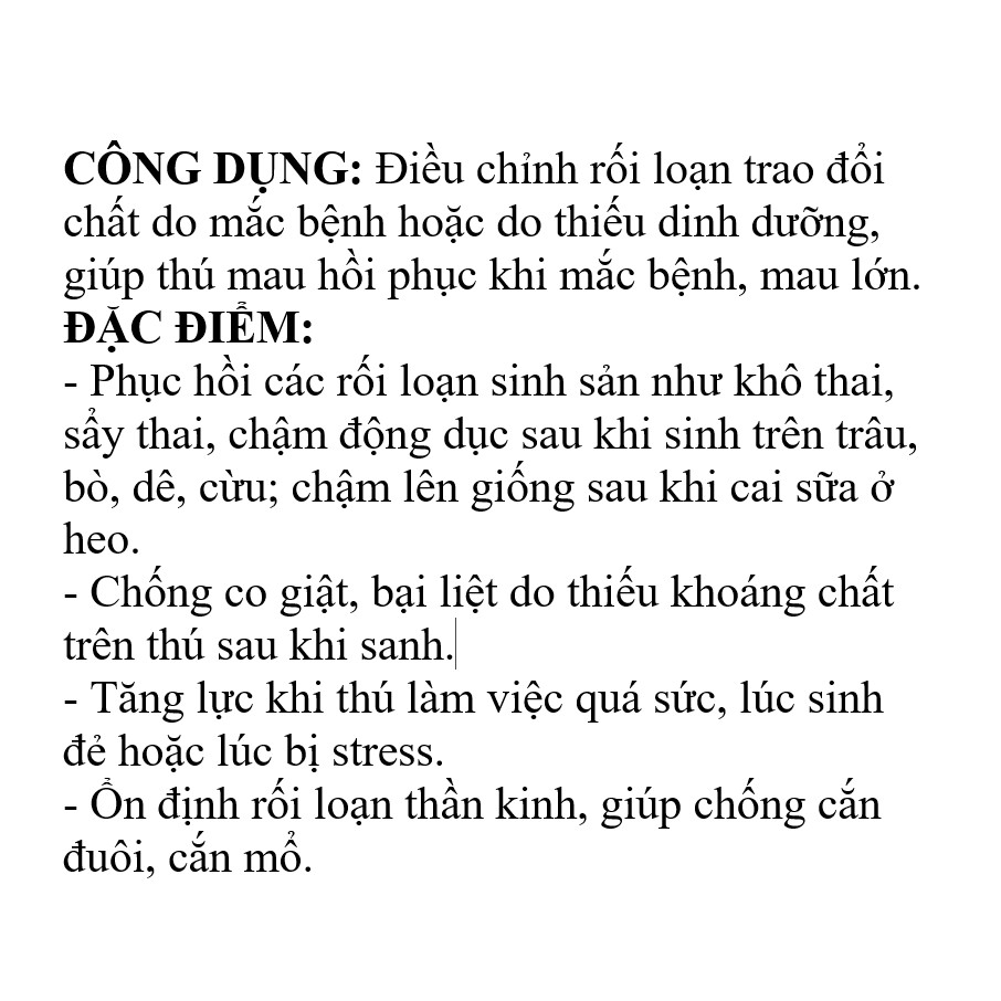 Bio Metasal 100ml chống cắn đuôi ở heo và cắn mổ ở gà
