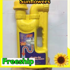 Chất thông tắc cống và thông tắc bồn cầu Toilet Sifa 700g / 800g / 1400g / 1600g cao cấp - Sunflowers