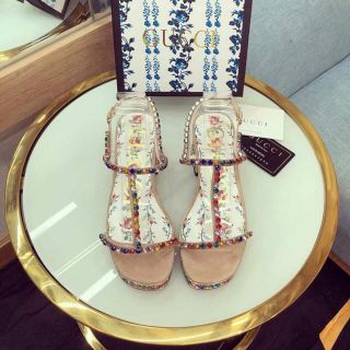 Sandal đính đá hà hồ fullbox