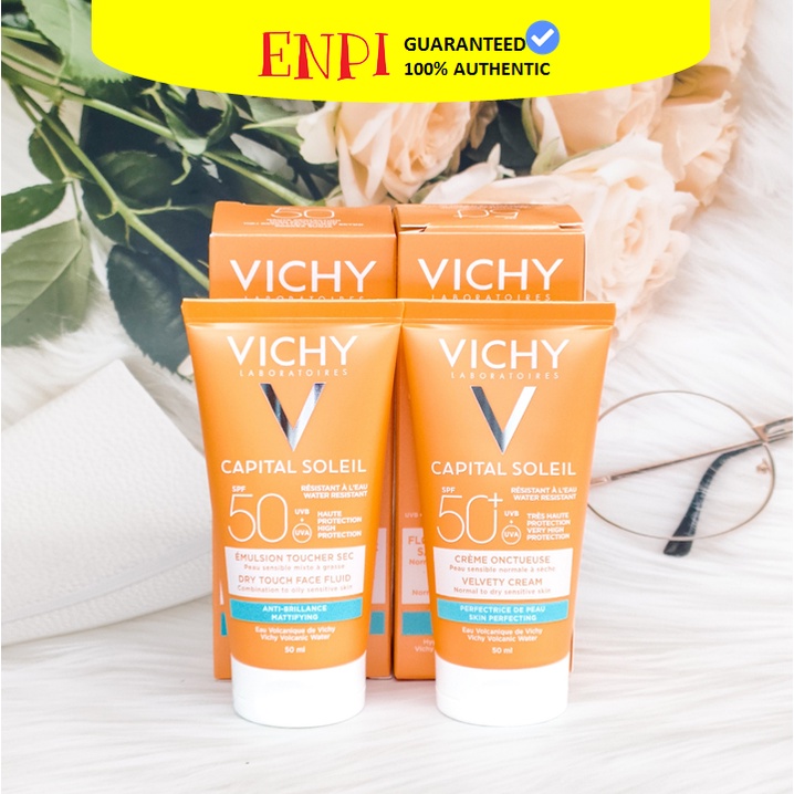 Kem chống nắng Vichy Ideal Soleil Mattifying Dry Touch Face Fluid SPF 50