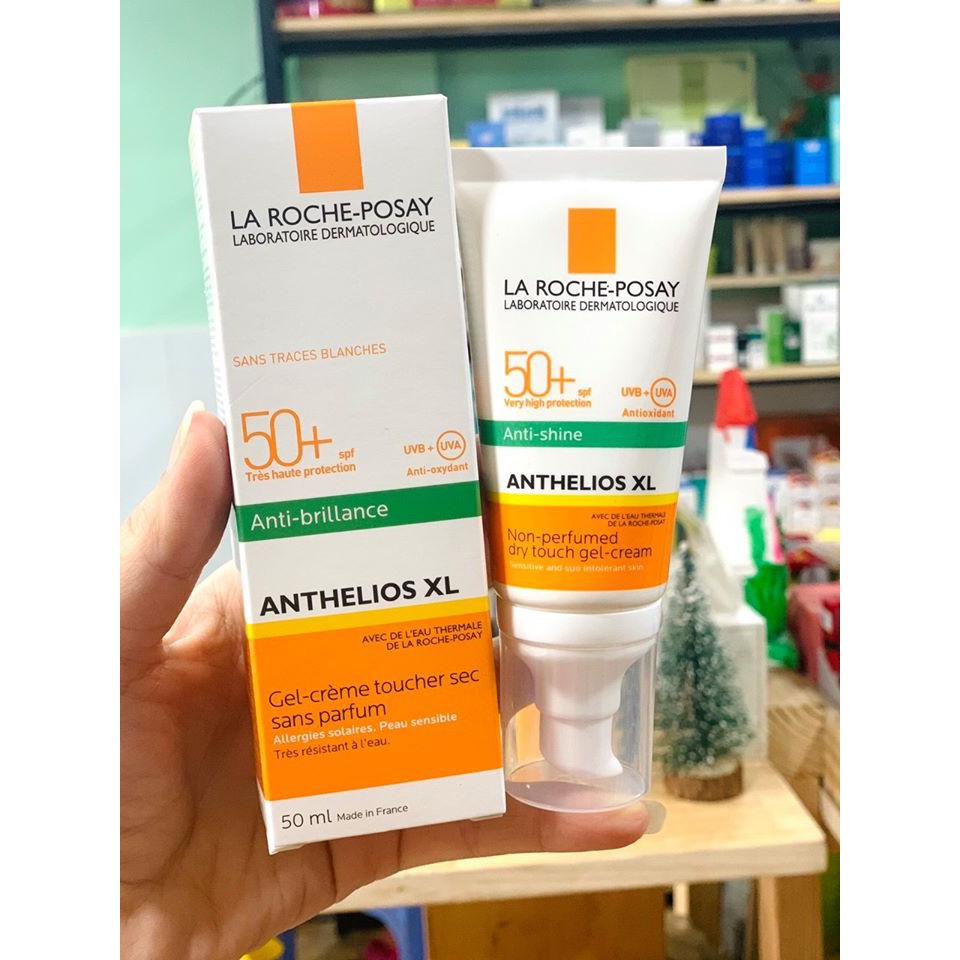 [Sẵn-Auth] La_Roche_Posay Anthelios XL Gel SPF 50+, Kem chống nắng