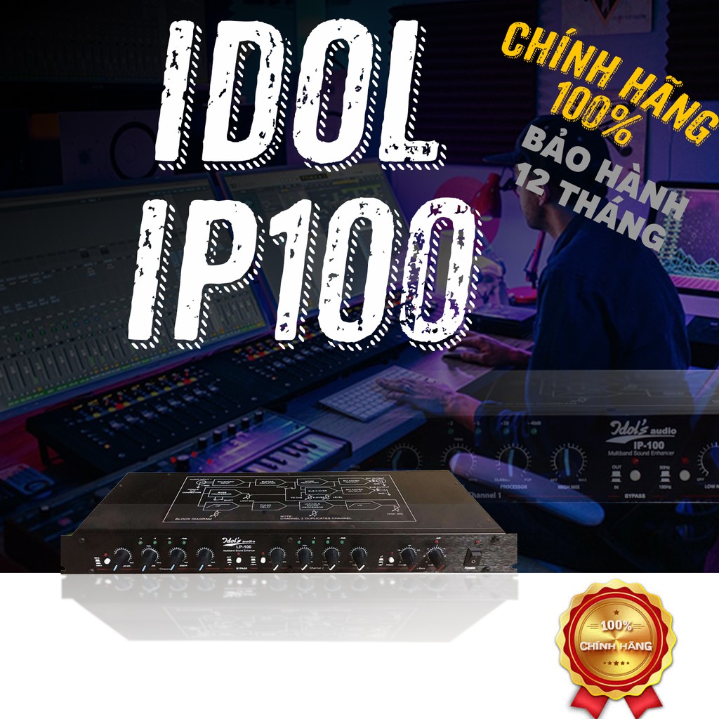 [GIÁ BUÔN] NÂNG TIẾNG IDOL IP-100 CHUYÊN NGHIỆP CHÍNH HÃNG nút sắt có pát bắt dàn chắn chắn