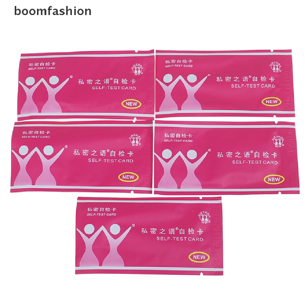 5Pcs Female Card Vagina Inflammation Gynecological Inflammation Self Test Card [new]