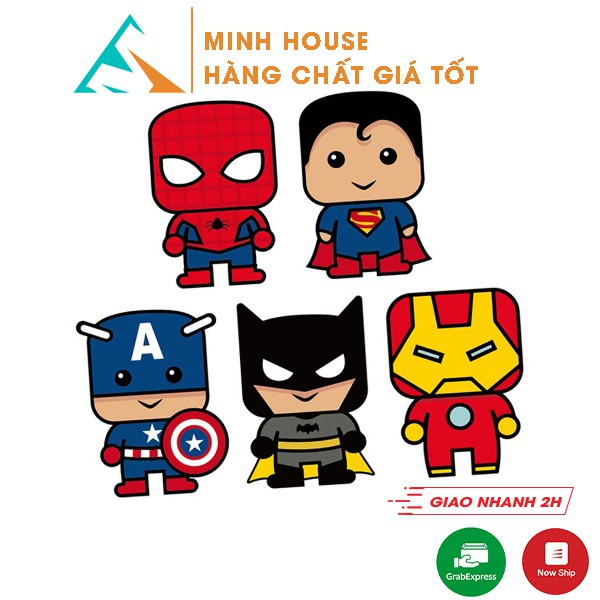 Bao lì xì siêu nhân, spider man 3D, hồng bao tết Minh House