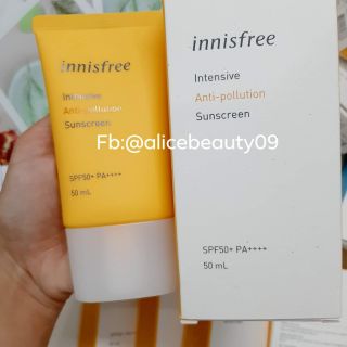 Kem Chống Nắng, Chống Tác Nhân Gây Hại Từ Ô Nhiễm Môi Trường Innisfree Anti Pollution NEW 2019