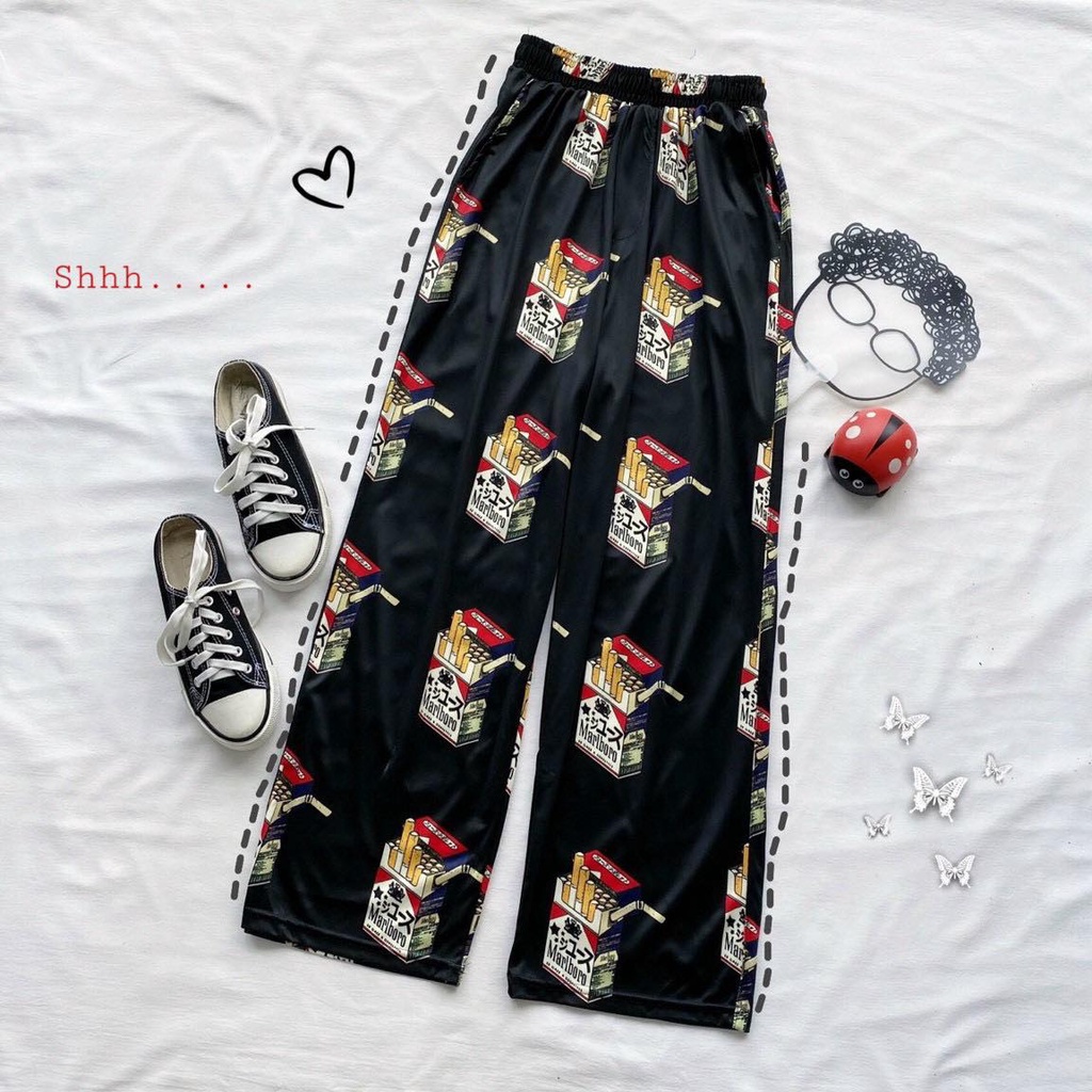 Quần dài hoạt hình cartoon pant among us bông tím hot trend unisex cryaotic10