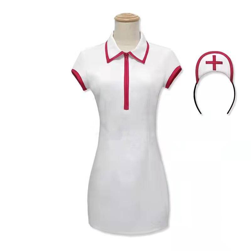 Chainsaw man cos Machima cos Chainsaw man cos Pava cos nurse costume cos nurse costume cosplay anime suit big set Halloween