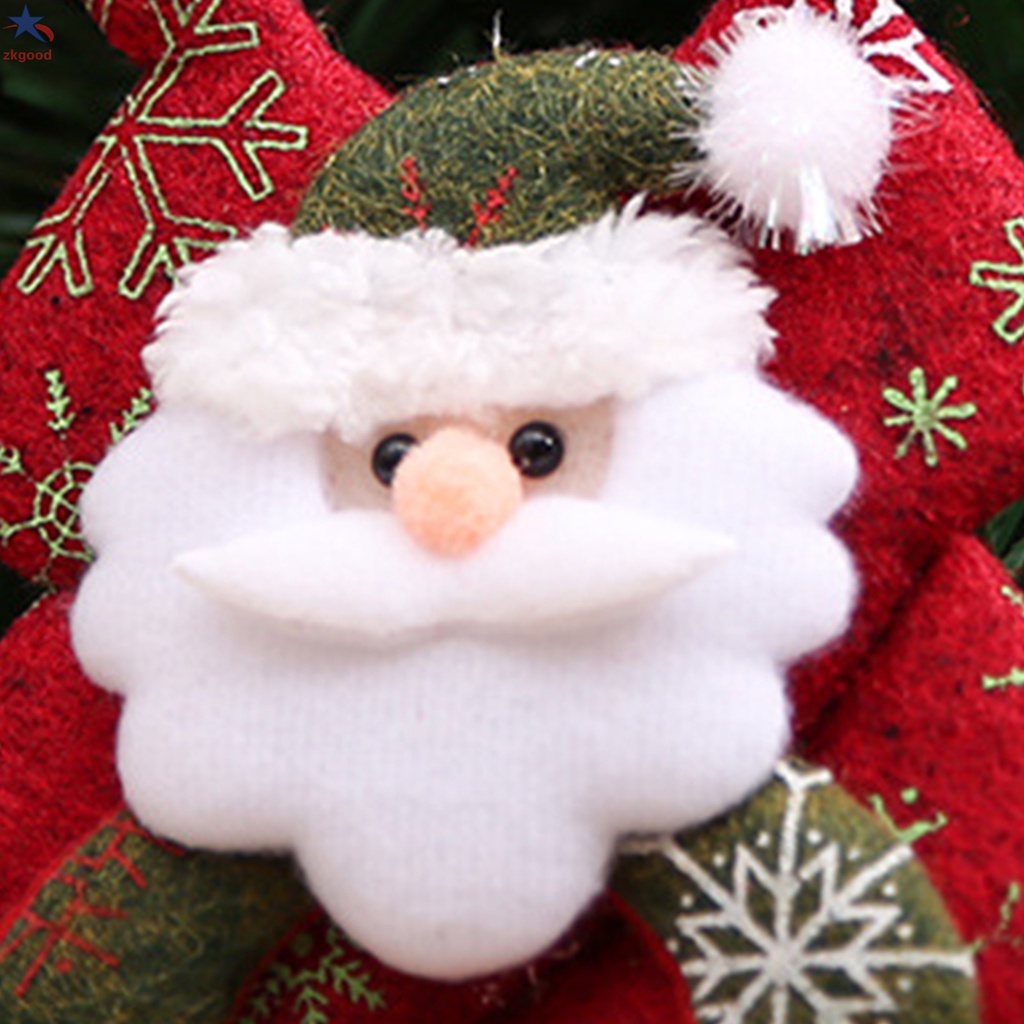 Đồ Chơi Nhồi Bông Mềm Mại Thoải Mái Trang Trí Cây Thông Giáng Sinh