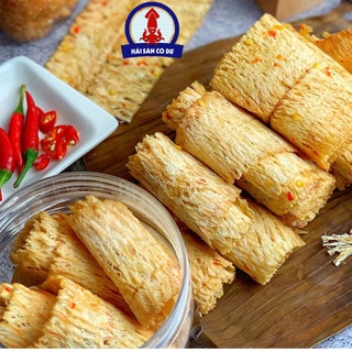 mực cán mỏng tẩm gia vị